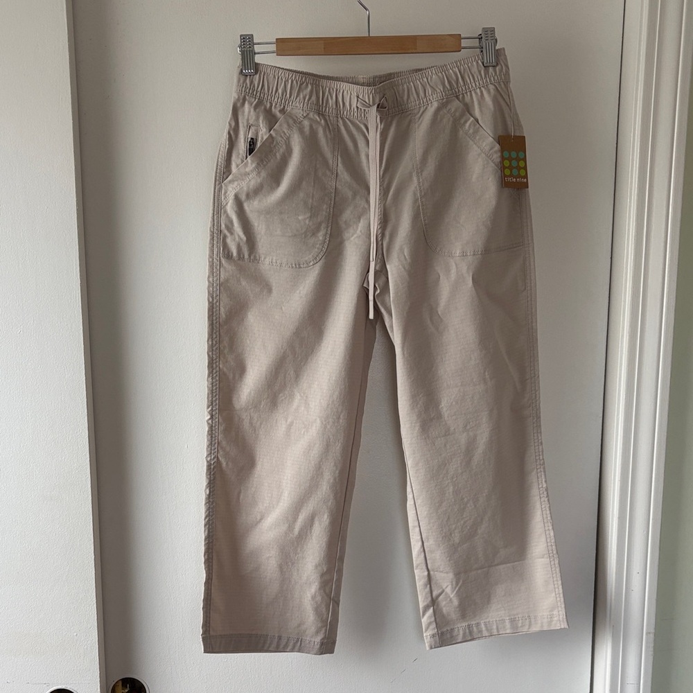 Title Nine Scout Ripstop Cropped Pants XS Petite